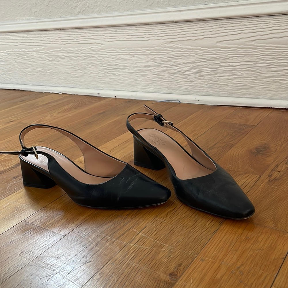 Franco Sarto Black Heels